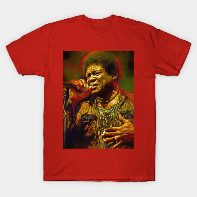 Charles Bradley T-Shirt by IconsPopArt